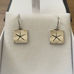 dvb Sterling Silver Starfish Earrings